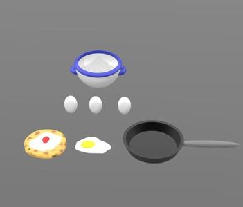 Breakfast set for Sylvanian families or Playmobil