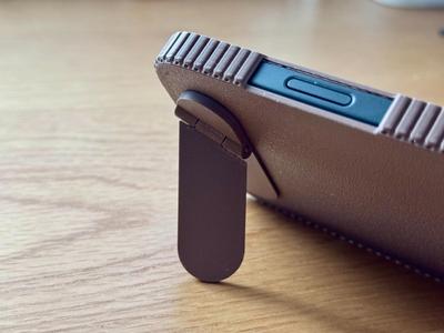 Folding Kickstand for Phones Print-in-Place