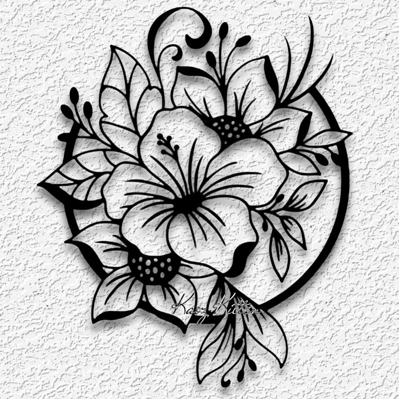 spring flower wall art garden flowers home decor