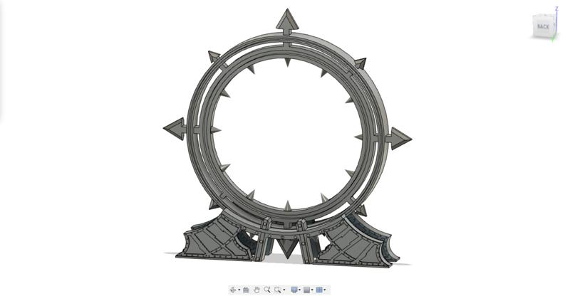 Chaos warp portal