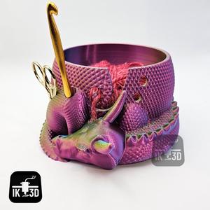 Dragon Yarn Bowl / 3MF Included