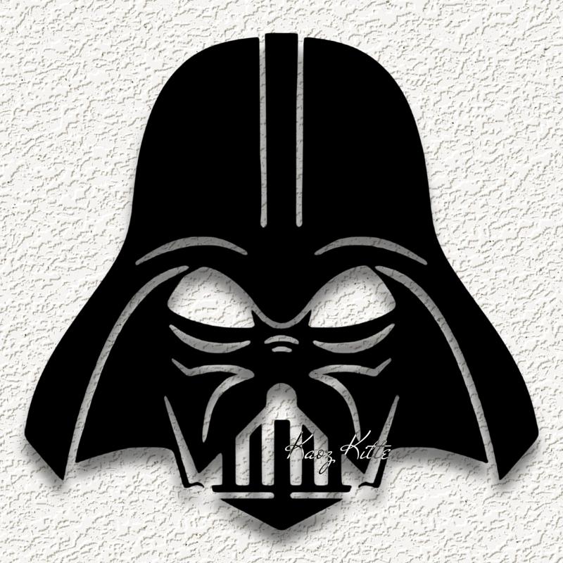 darth vader star WALL ART HOME DECOR.stl