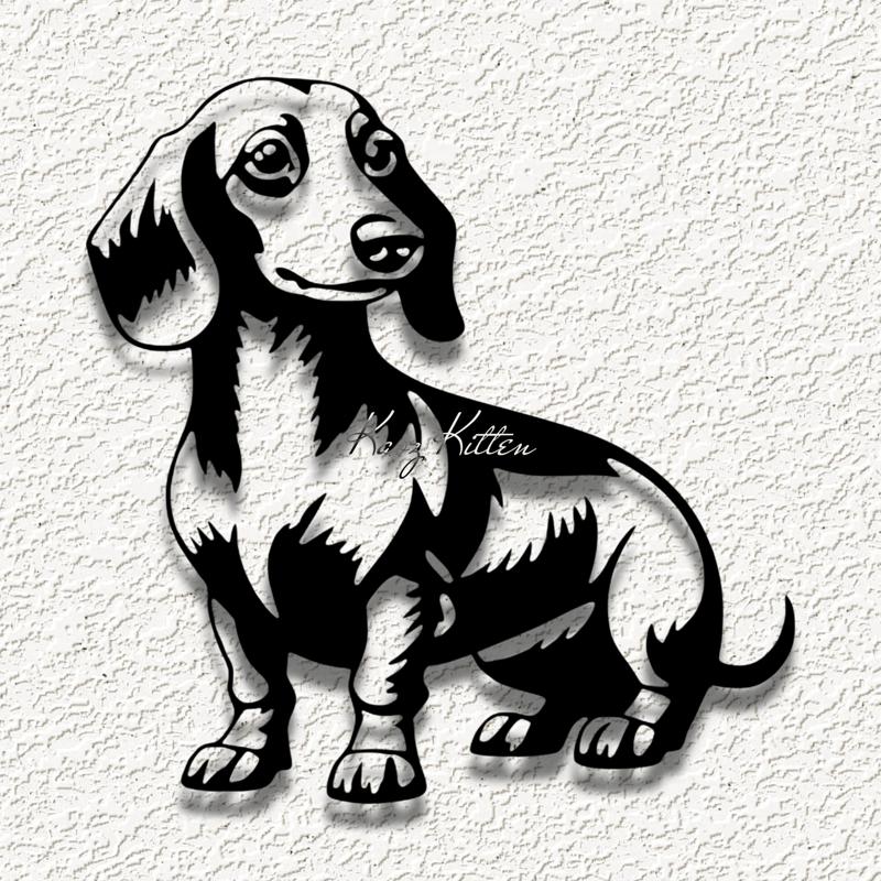 dachshund dog wall art