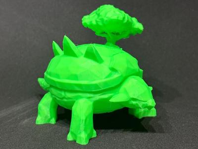 Pokemon Bulbasaur Multicolor Flexi Print-In-Place + figure & keychain