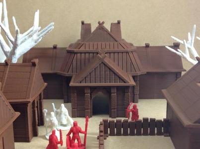 Viking Village (18mm scale)