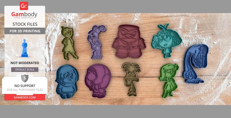 Cookie Cutter Pack from Inside Out 2
