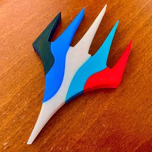 Magic: The Gathering – Planeswalker Logo in five parts