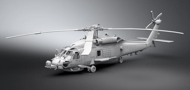 SH60B SeaHawk Scale model