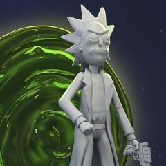 Rick 3D Printing Figurine | Assembly