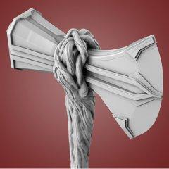 Stormbreaker Thor’s Axe 3D Printing Model | Assembly