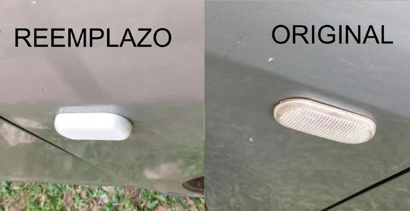 Nissan Tiida Directional lights / Luces direccionales