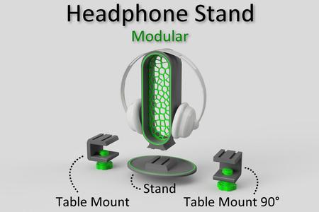 Headphone Stand Modular