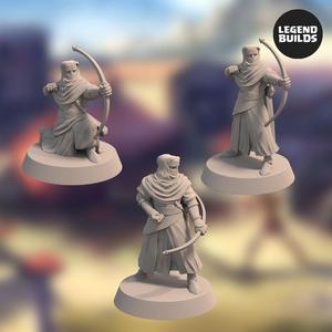 Night s Cult Archers Bundle (3 miniatures)