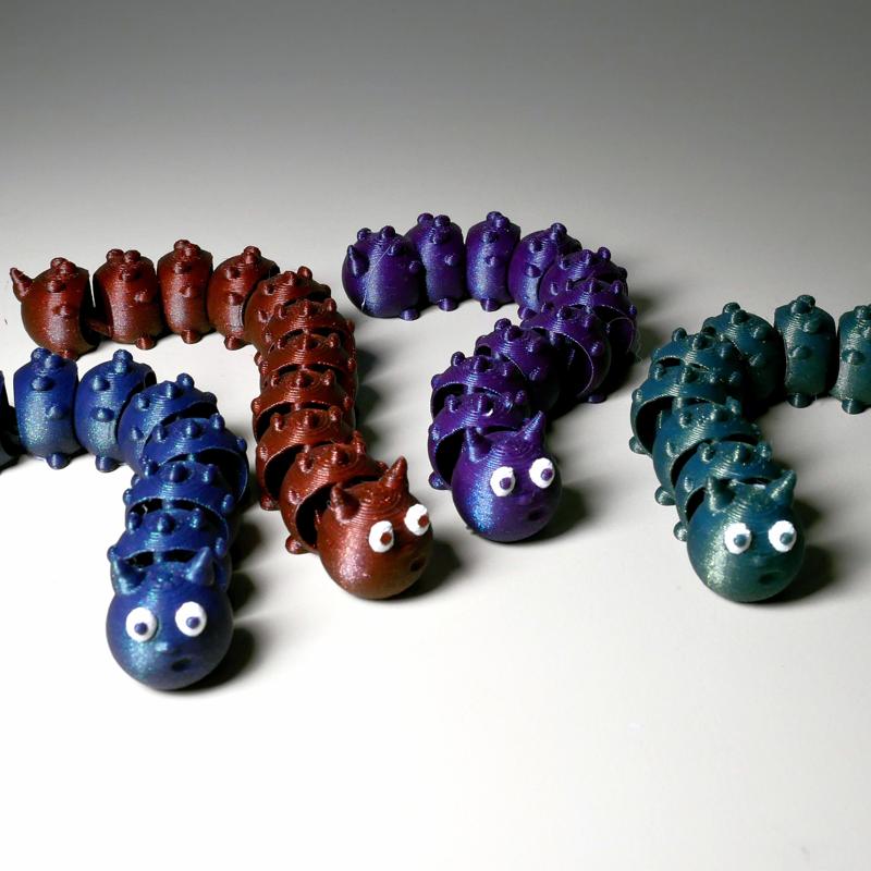 Mini Fidget Caterpillar