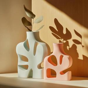 Abstract Cutout Vases