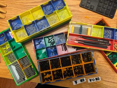 Handmade Parts Storage Box