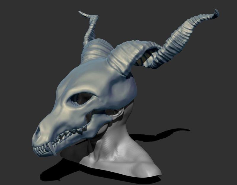 Elias the ancient magus bride with Realistic Teeth