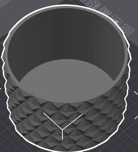 Retro Planter – Non vase mode 3mm inner and bottom.