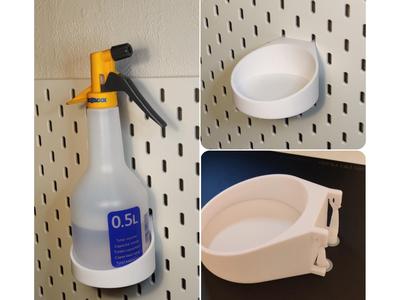 Skadis spray bottle holder Ø85 mm