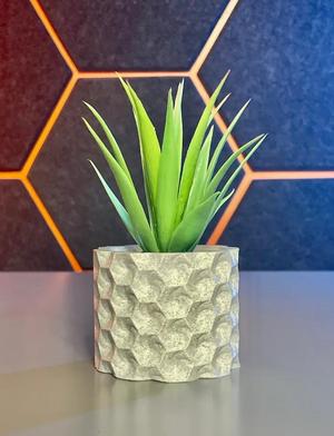 Honeycomb Spiral Plant Vase Ikea FEJKA