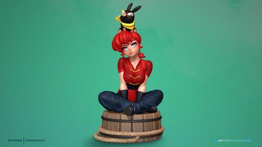 Ranma and Pechan Multi Versions SFW and NSFW 3D Print Model STL