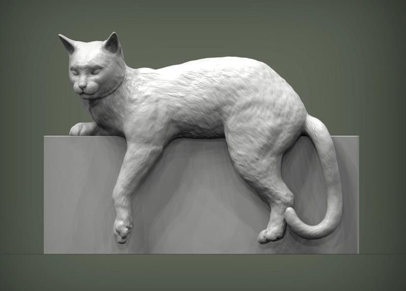 Cat for 3d printing