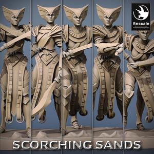 Pack Egyptian Soldier Khopesh