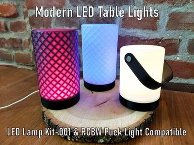 Modern LED Lights (Lamp Kit-001 / RGBW Puck Light)