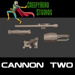 Gaslands Cannon Two Set