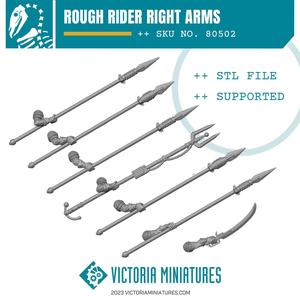 Rough Rider Right Arms with lances