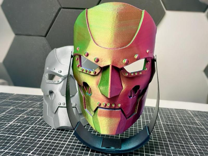 Dr. Doom Mask with Adjustable Strap