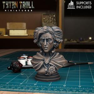 Curse of Strahd – Lady Watcher Bust [Pre-Supported]