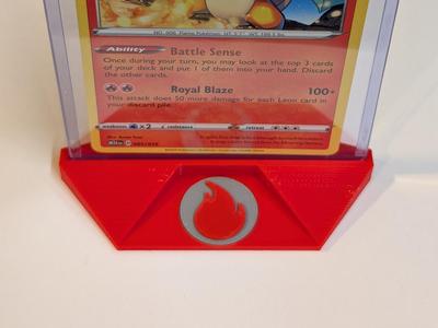 Pokemon Card Toploader Display Stand