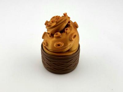 clicker tentacle ice cream fidget toy