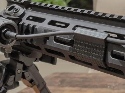 M-LOK Cable holder Straight Forward NO HARDWARE