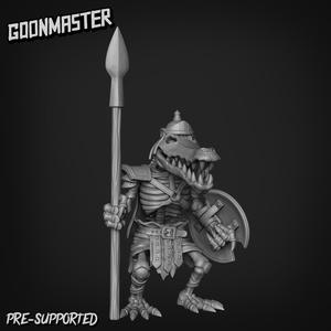 Crocodile Skeleton Spear 2