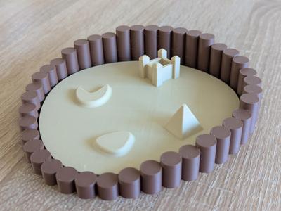 Sandbox for Dollhouse, Playmobil