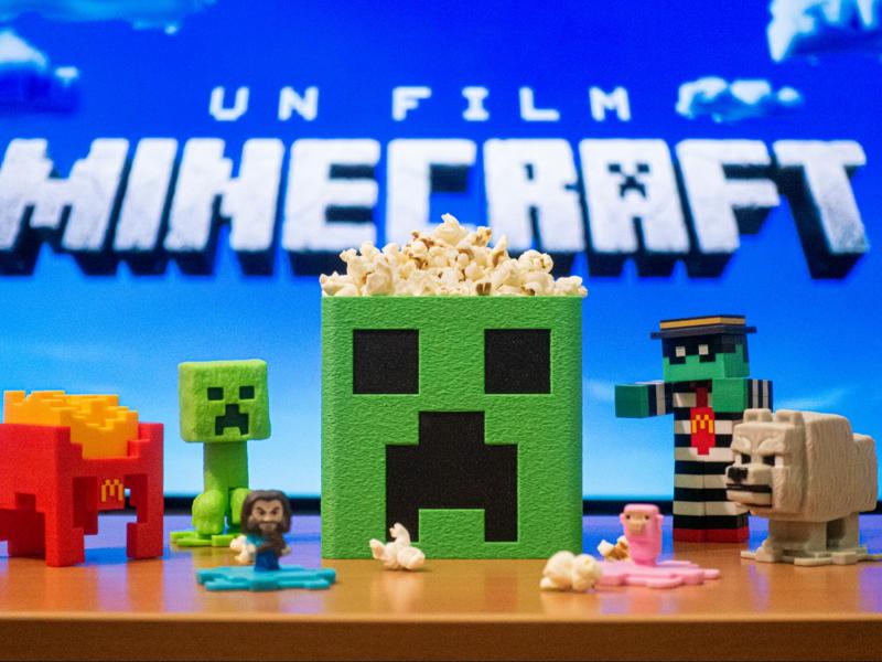 Minecraft CREEPER Popcorn Bucket