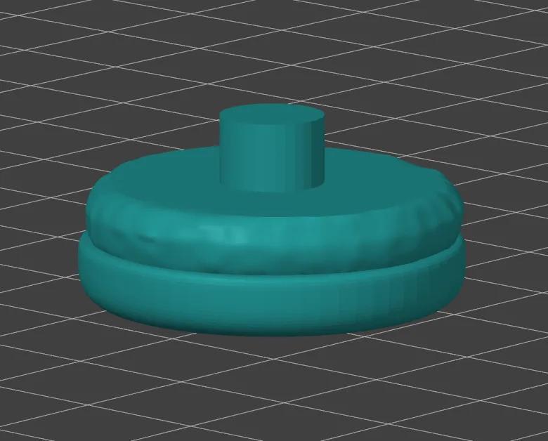 Burger Keychain for color change