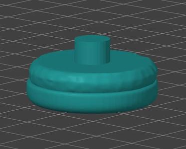 Burger Keychain for color change
