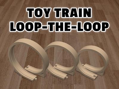 Toy Train Loop (for wooden train track set)