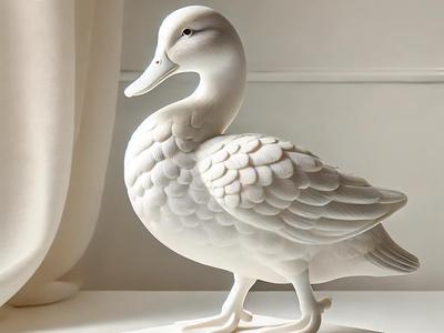 Duck statue