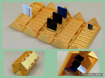 Pentagonal Roll Container for SD and microSD Cards: Smart Storage Solution