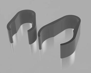 Cable holders / clips for mic stands   