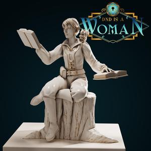 Elf Wizard – Mohrigya – 28/32mm and 75mm