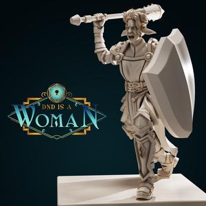 Firbolg Cleric – Annote – 28/32mm and 75mm