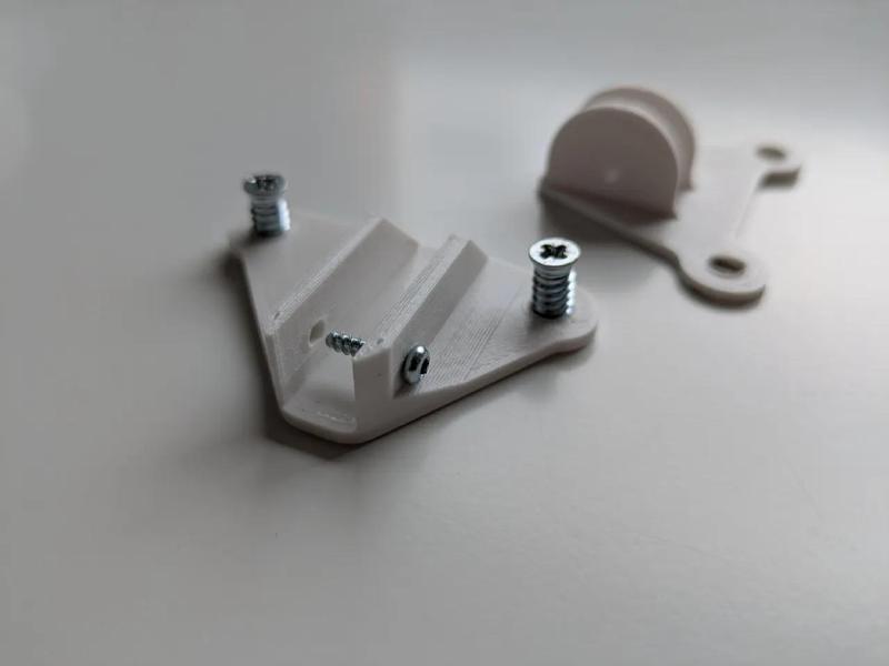 Reinforced automatic lid opener voor IKEA HÅLLBAR drawer bin.   