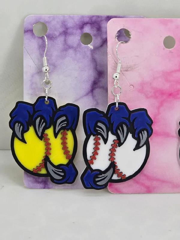 Monster Claw Holding Baseball