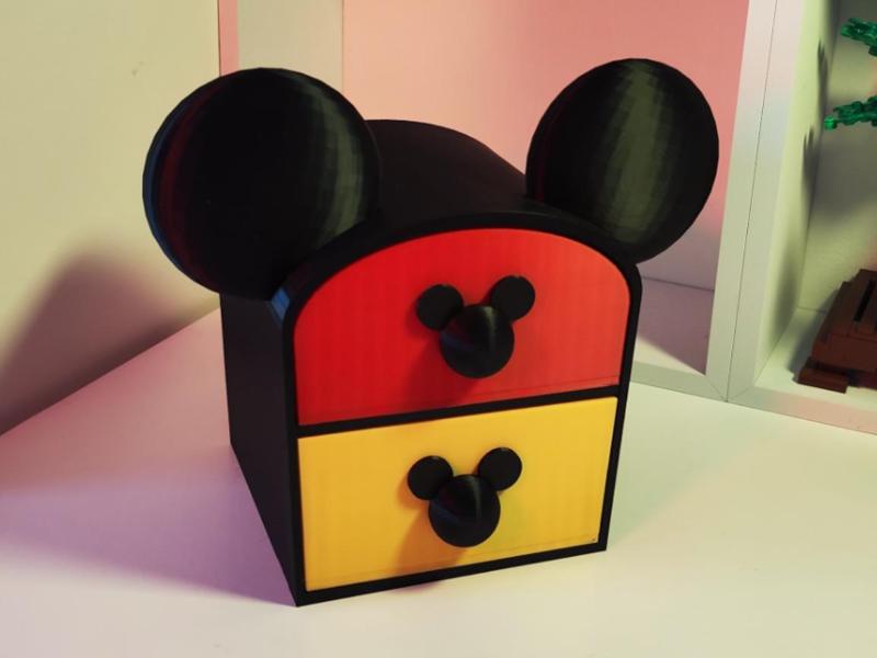 Mickey Mouse Desk Drawer / Topolino