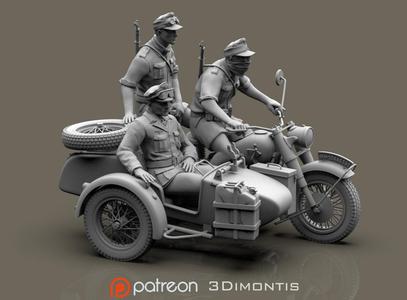 General Rommel and crew ww2